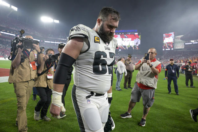 Jason Kelce, 36 ans, n'a pas encore réagi à sa retraite